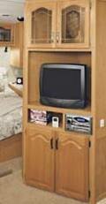 Entertainment Center with available LCD TV and DVD Player 