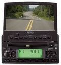 Dash mounted backup monitor with 7 inch LCD color screen (optional)